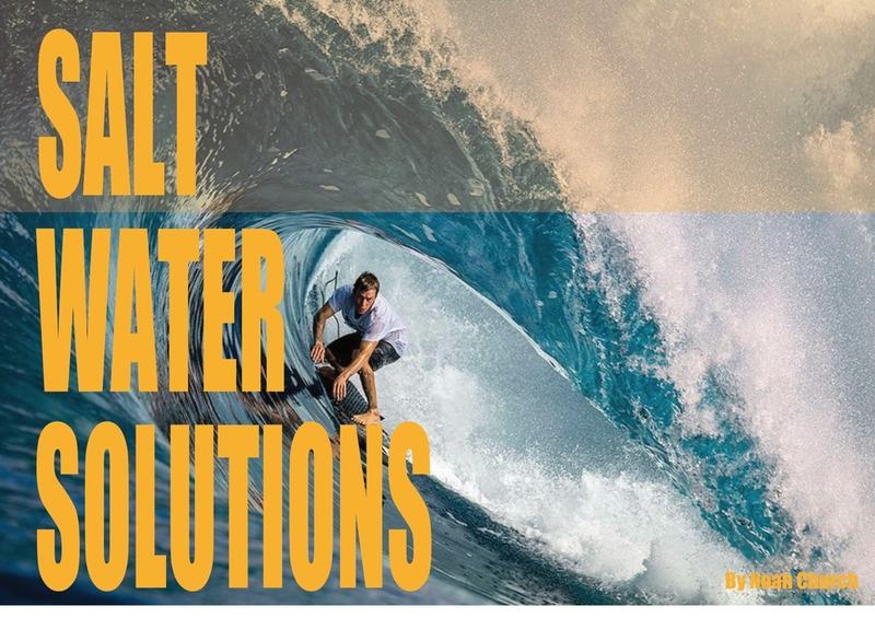Salt Water Solutions magazine spread